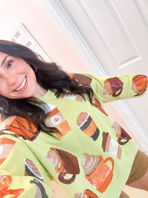 QOS Pumpkin Spice Queen Sweatshirt