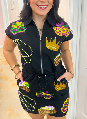 QOS Mardi Gras Icon Dress