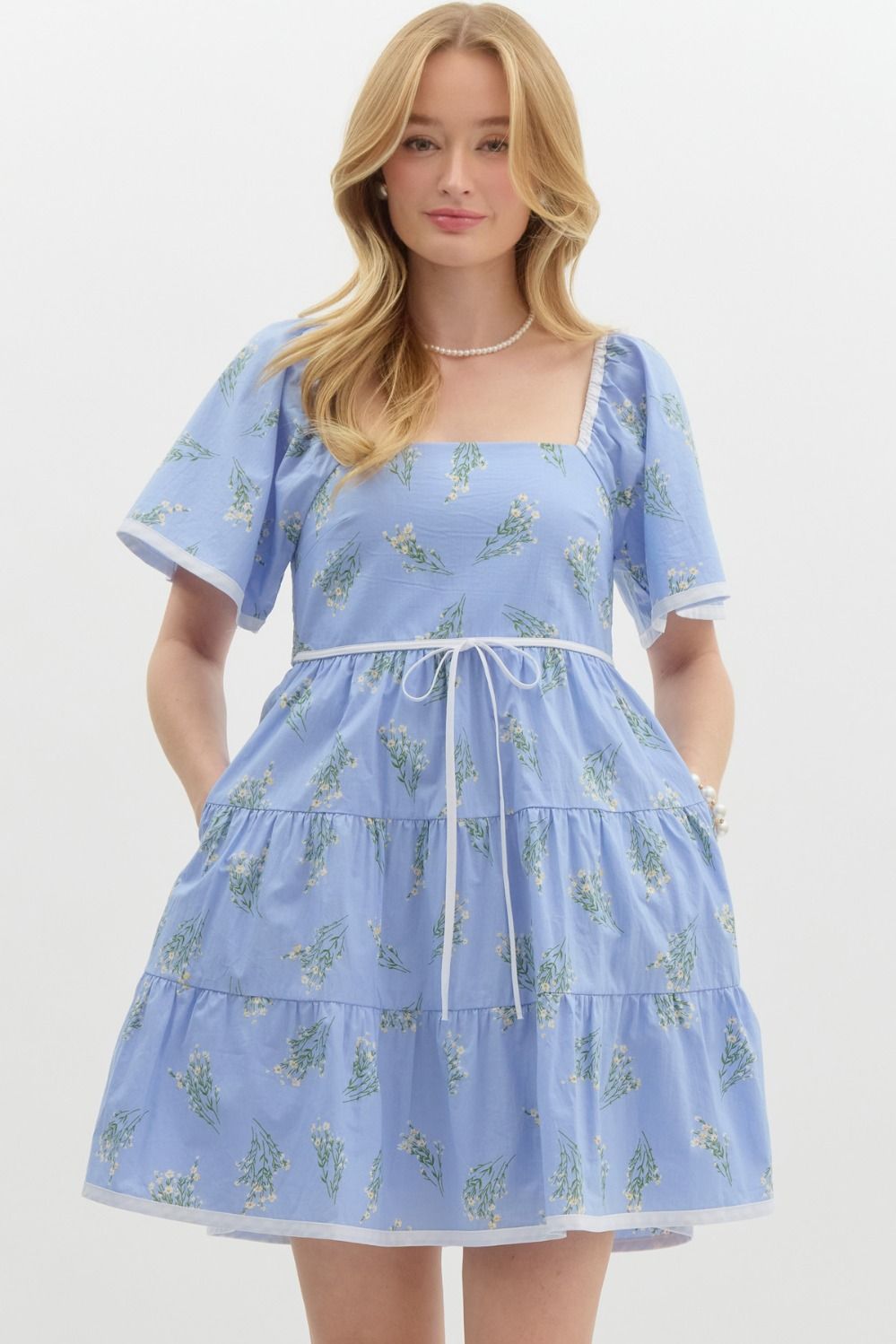 Spring Queen Dress Blue