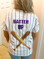 QOS Purple Batter Up Tee