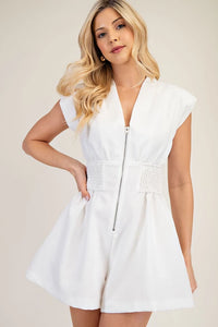 Perfect On You Romper white