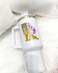 TIGERS 40oz tumbler